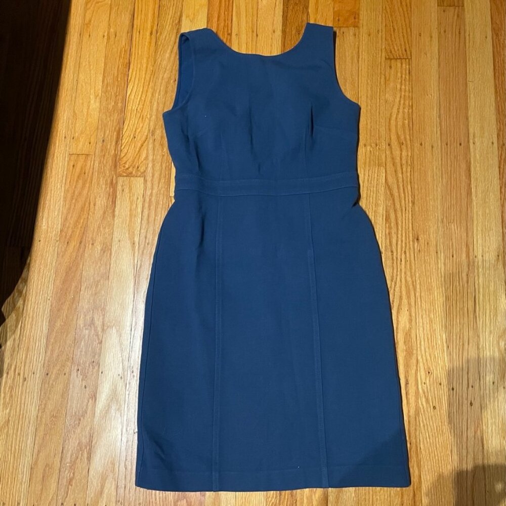 Ann Taylor Blue Sheath Dress
